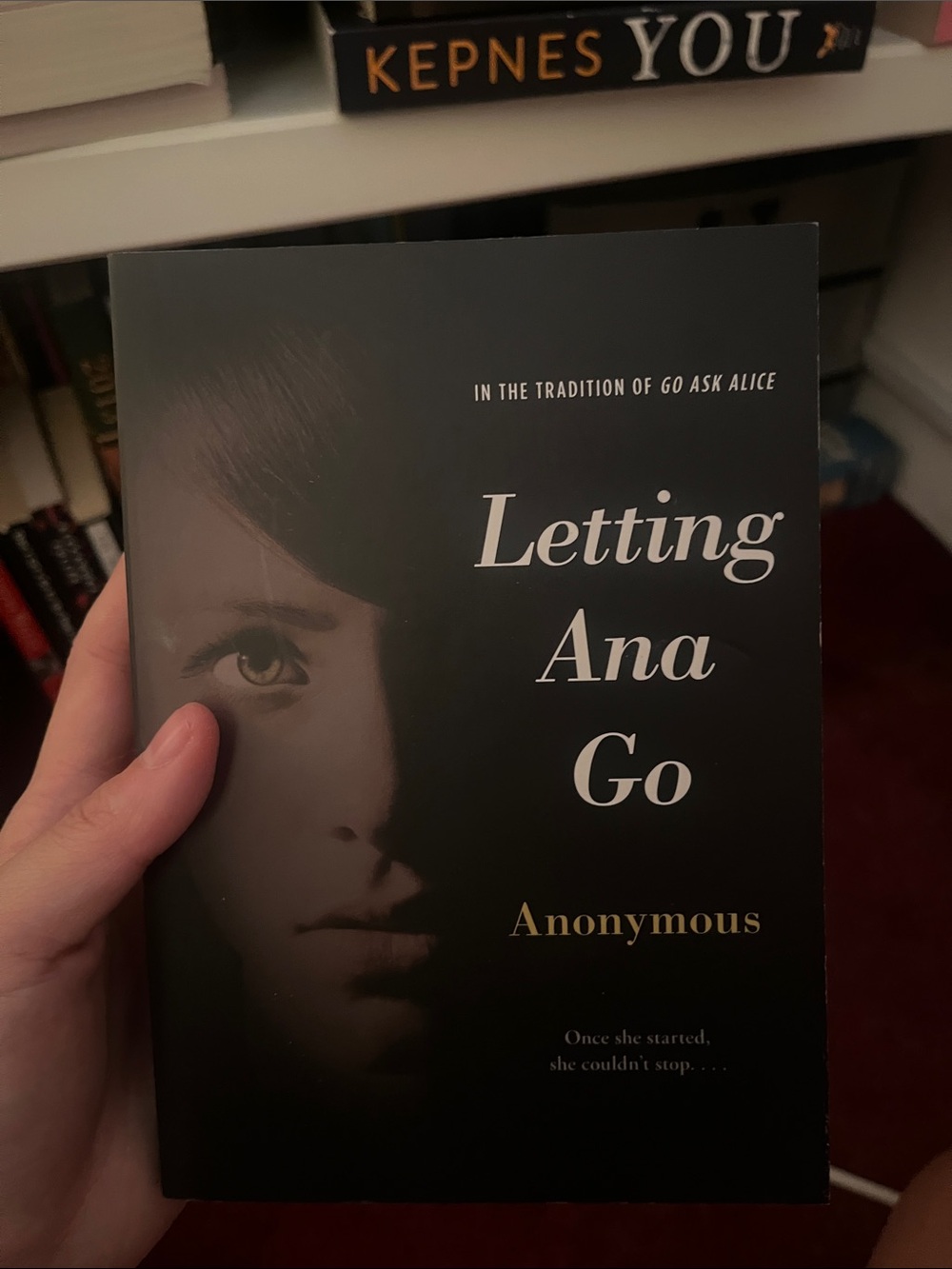 Letting Ana Go by Anonymous - Black Cover